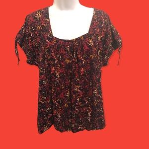 Woman’s Career Blouse Short Sleeve XL